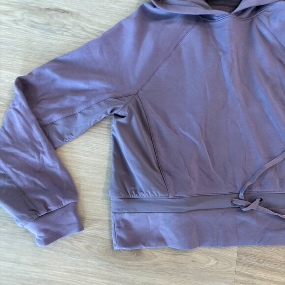 ** Travis Mathew Women's Mauve purple golden state cropped hoodie Small - Picture 3 of 11